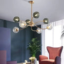 Axyaa Minimalist Magic Bean & Bubble Molecular Pendant Lamps for Nordic Living, Bedroom & Dining