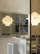 Wabi Sabi Silk Pendant Lights by Axyaa: Modern Japanese Style Chandelier