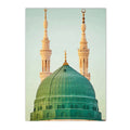 Al-Aqsa & Kaaba Door Canvas Print by Axyaa - Islamic Wall Art for Home Decor