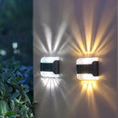 Axyaa Solar LED Garden Wall Light: Waterproof, Smart Sensor, Outdoor Decor for Courtyard, Balcony