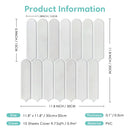 3D Faux Matte Wall Panels, Tile Stickers by Axyaa - Peel and Stick Room Decoration