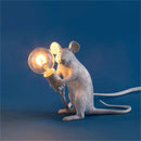 Axyaa Animal LED Table Lamp - Modern Mouse Cat Squirrel Night Light Fixture