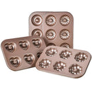 Axyaa 6 Hole Non-Stick Baking Tray Carbon Steel Cake Mold - DIY Cartoon Donut Pan