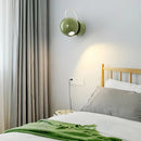 Axyaa Magnet Design Wall Light 220V Bedroom Parlor Sconce with Switch