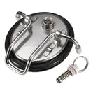 Axya Soda Keg Lid with Pressure Relief Valve for Homebrew Beer & Ball Lock Kegs