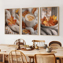 Axyaa Nutcracker Pastel Christmas Gallery Wall Art - Festive Winter Decoration