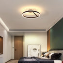 Axyaa Minimalist Ring LED Ceiling Chandelier for Dining Living Room Bedroom Lighting