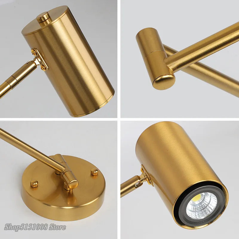 Axyaa Rotatable LED Wall Lamp for Home Decoration
