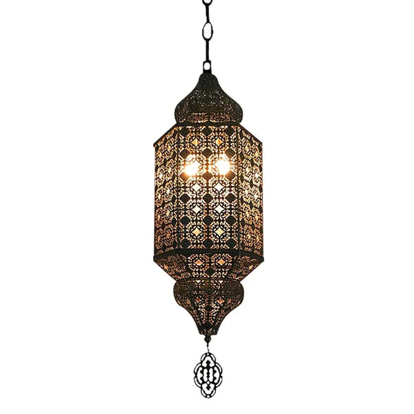 Axyaa Thai Retro Chandelier: Designer SE Asian Restaurant Hanging Light