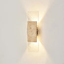 Axyaa Outdoor Waterproof Stone & Glass Wall Lamp LED Exterior Lighting