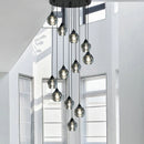 Axyaa Stainless Steel LED Chandelier Lights for Nordic Home Decor