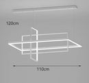 Axyaa Stainless Steel Nordic Chandelier for Dining and Living Room Lighting