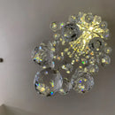 Axyaa Luxury Crystal Chandelier for Staircase & Bedroom Lighting