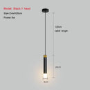 Axyaa Modern LED Tube Chandelier for Bedroom and Living Room