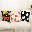 Axyaa Halloween Pumpkin Embroidered Cushion Cover - Home Decor Pillowcase