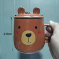 Axyaa Cartoon Ceramic Mug - Fun Tea & Coffee Cup Gift
