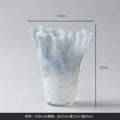 Axyaa Polka Dot Hydroponic Cabbage Glass Vase - Home Decoration