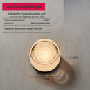 Axyaa Nordic Amber LED Jelly Wall Sconce - Smokey Grey Decor Lamp