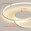Axyaa LED Ceiling Lamp: Modern Design for Bedroom, Living, Dining Room