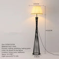 Axyaa Contemporary LED Floor Lamp - Stylish Lighting for Home, Hotel & Bedroom