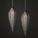 Axyaa Nordic Vintage Bird's Wing Pendant Lights for Modern Living Room Chandeliers