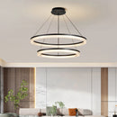 Axyaa Modern Ceiling Chandelier for Dining Room: Elegant Hanging Light Fixture, Pendant Lamp for Living Room.