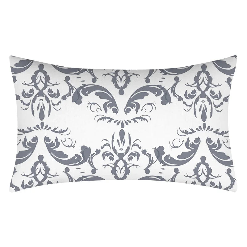 Axyaa Geometric Cushion Cover 30x50 Polyester Pillowcase for Home Decor