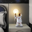 Axyaa Astronaut Moon Explorer Wall Lamp Resin 3D Printing Space Theme Sconce