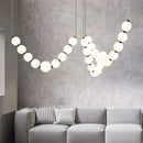 Modern Home Decor LED Pendant Light by Axyaa: Chandeliers for Living and Dining Room
