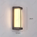 Axyaa LED Warm Light Wall Lamp Indoor Outdoor Waterproof Lighting Fixture