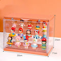 Axyaa Acrylic Showcase for Action Figures and Dolls - Dust-proof Display Case