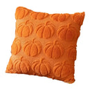 Axyaa Christmas Red 3D Xmas Tree Velvet Pillowcase