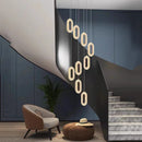 Axyaa Modern LED Ceiling Lamp Chandelier for Indoor Decor and Lighting
