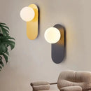 Axyaa Gold LED Round Wall Light for Living Room, Bedroom, Staircase