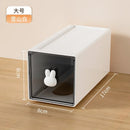 Axyaa Desk Organizer Drawer Cabinet Clear Small Storage Box