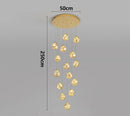 Axyaa Nordic Stair Chandelier Living Dining Room Pendant Ceiling Light Indoor Lighting