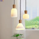 Axyaa Mini Ash Ceramic LED Pendant Light for Home Indoor Decor