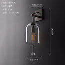 Axyaa Glass Wall Lamps for Corridors, Living Rooms & Background Walls