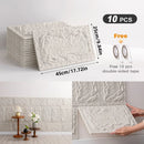 Axyaa 3D Stereo Rock Brick Wall Stickers | Self-Adhesive Slate Tiles | Indoor/Outdoor Décor