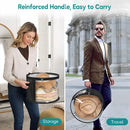 Axyaa Foldable Round Travel Storage Box for Clothes and Hats