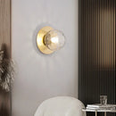 Axyaa Indoor LED Wall Sconce Gold Black for Home Bedroom Living Room