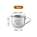 Axyaa Kids Stainless Steel Tumbler with Handle - Durable & Cute Drinkware