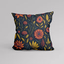 Axyaa Green Plants Flowers Pattern Pillowcase Luxury Home Decor Sofa Cushion Cover