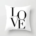 Axyaa Geometric Portrait Pillowcase - Stylish Home & Office Cushion Cover