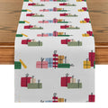 Axyaa Christmas Santa Table Runner for Home Dining Decor
