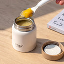 Axyaa Mini Stainless Steel Vacuum Lunch Box Beaker, Leak-Proof Thermal Flask