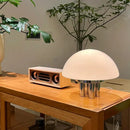 Axyaa Mushroom Milk White LED Table Lamp Retro Style Nordic Home Decor
