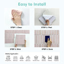 Axyaa 3D PVC Fish Scale Wall Panels - Peel and Stick Kitchen Backsplash Tiles