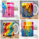 Colorful Paint Enthusiast Office Coffee Mug | Axyaa Gift for Friend's Birthday