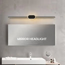 Axya LED Bathroom Wall Light: Modern Aluminum LED Mirror Lamp, Three Colors.